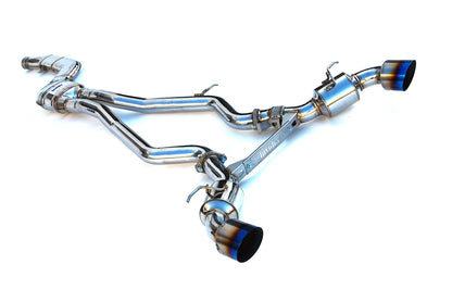 Invidia 19-Up Toyota Supra 3.0T Dual N1 Single Layer Titanium tip Cat-back Exhaust