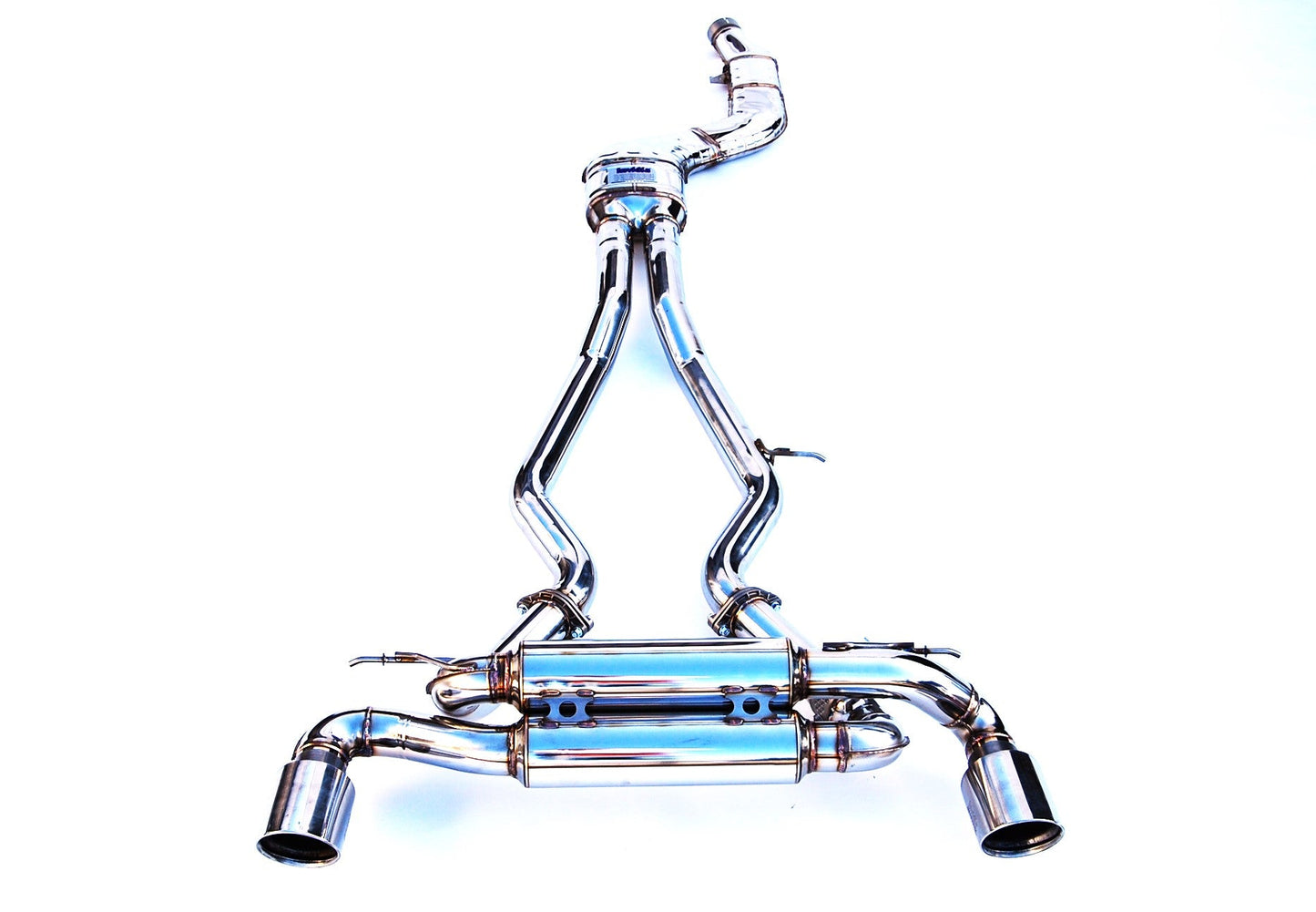 Invidia 19-Up Toyota Supra 3.0T Gemini R400 Rolled S.S.Tips Cat-back Exhaust