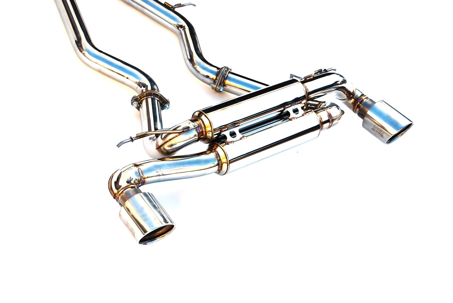 Invidia 19-Up Toyota Supra 3.0T Gemini R400 Rolled S.S.Tips Cat-back Exhaust