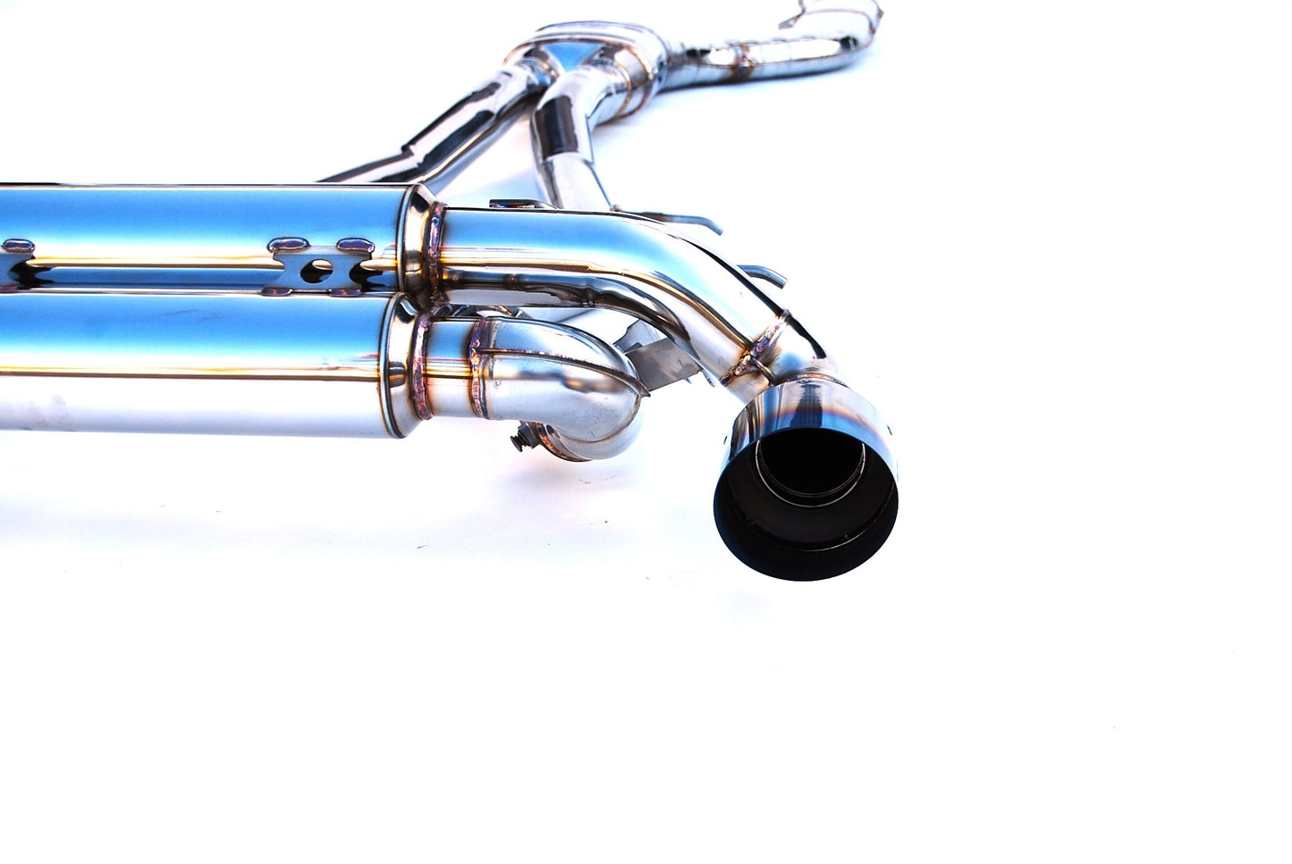 Invidia 19-Up Toyota Supra 3.0T Gemini R400 Single Layer Titanium tip Cat-back Exhaust