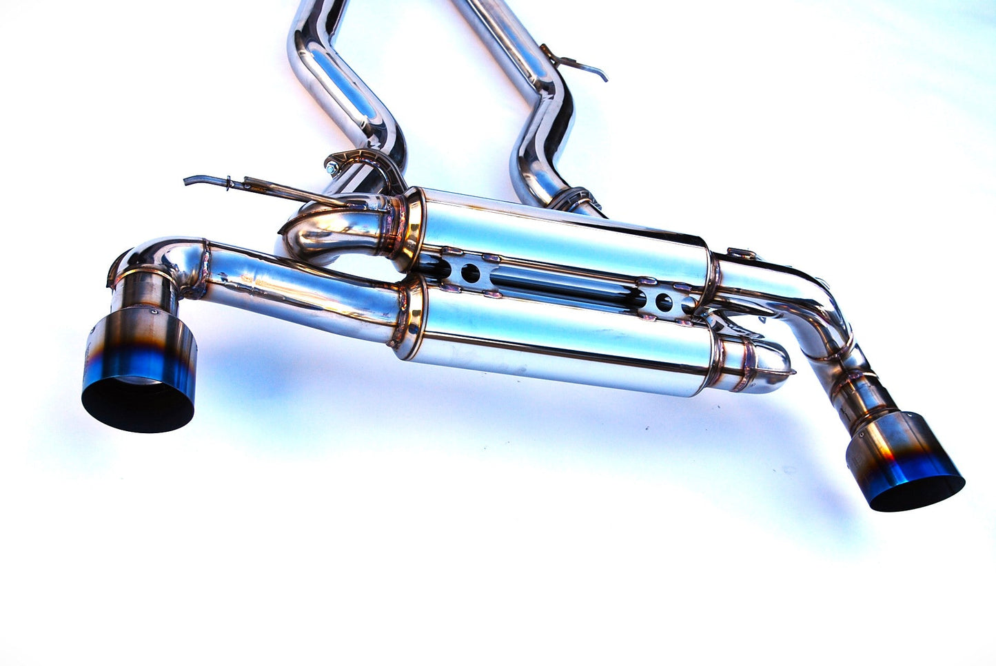 Invidia 19-Up Toyota Supra 3.0T Gemini R400 Single Layer Titanium tip Cat-back Exhaust