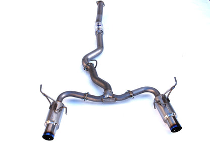 Invidia 15-21 Subaru WRX/STI Sedan Dual N1 Full Titanium Cat-back Exhaust