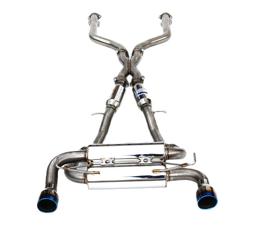 Invidia 22-Up Nissan New Z Gemini Rolled Titanium tip Cat-back Exhaust