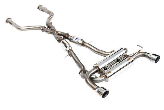 Invidia 22-Up Nissan New Z Gemini Rolled S.S. tip Cat-back Exhaust