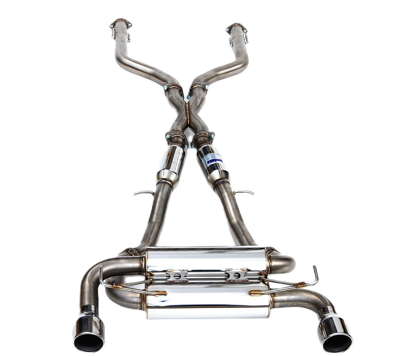 Invidia 22-Up Nissan New Z Gemini Rolled S.S. tip Cat-back Exhaust