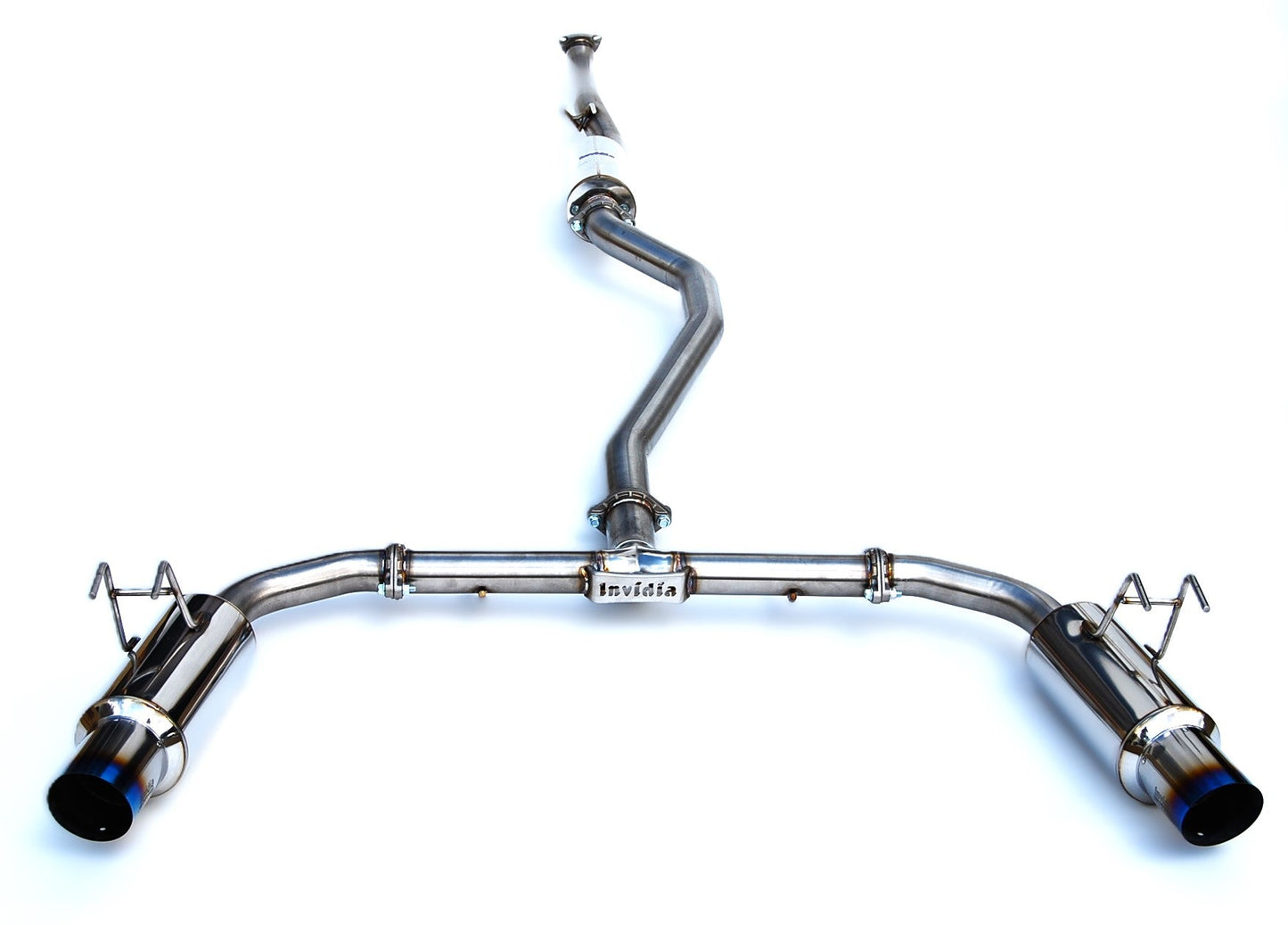 Invidia 22-Up Honda Civic Si Integra Base Dual N1 Titanium tip Cat-back Exhaust