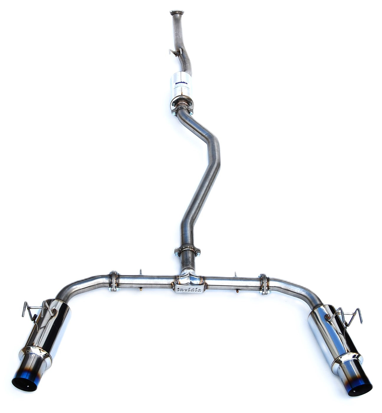 Invidia 22-Up Honda Civic Si Integra Base Dual N1 Titanium tip Cat-back Exhaust