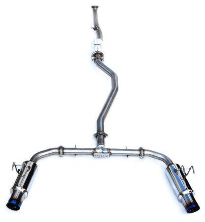 Invidia 22-Up Honda Civic Si Integra Base Dual N1 Titanium tip Cat-back Exhaust