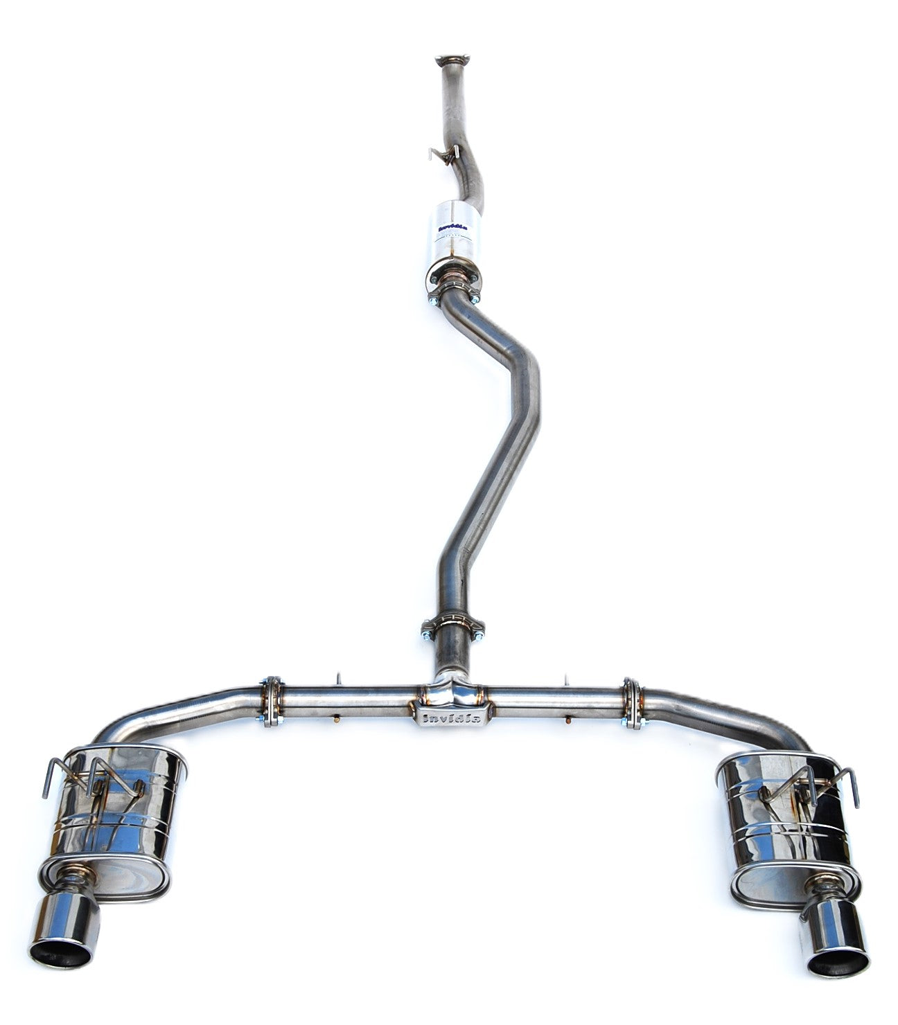 Invidia 22-Up Honda Civic Si Integra Base Dual Q300 S.S.Tips Cat-back Exhaust