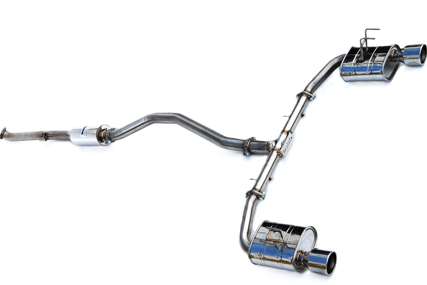 Invidia 22-Up Honda Civic Si Integra Base Dual Q300 S.S.Tips Cat-back Exhaust