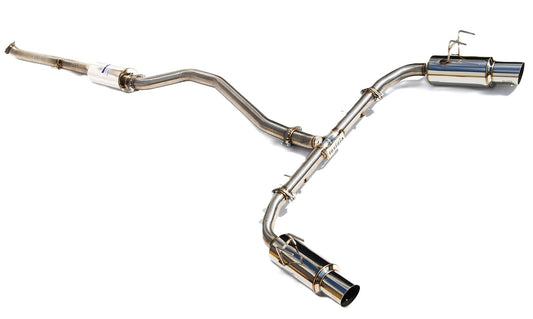 Invidia 22-Up Honda Civic Si Integra Base Dual N1 S.S.Tips Cat-Back Exhaust