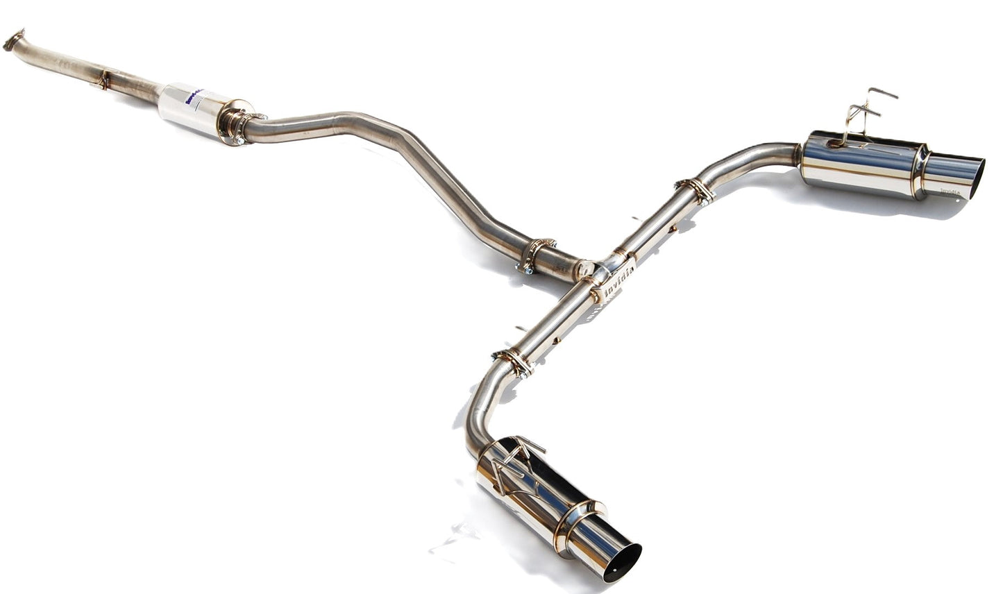 Invidia 22-Up Honda Civic Si Integra Base Dual N1 S.S.Tips Cat-Back Exhaust
