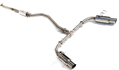 Invidia 22-Up Honda Civic Si Integra Base Dual N1 S.S.Tips Cat-Back Exhaust