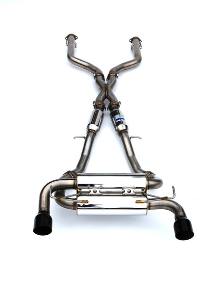 Invidia 22-Up Nissan New Z Gemini Black tip Cat-back Exhaust