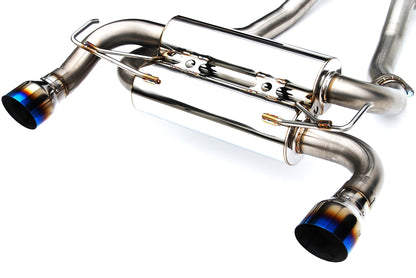 Invidia 22-Up Nissan New Z Gemini Single Layer Titanium tip Cat-back Exhaust