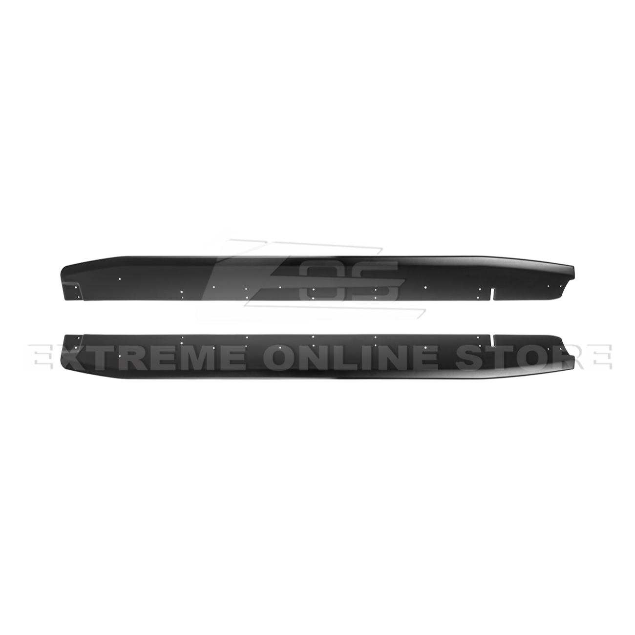 2022-Up Toyota GR86 AS Style ABS Plastic Matte Black Front Splitter Side Skirt