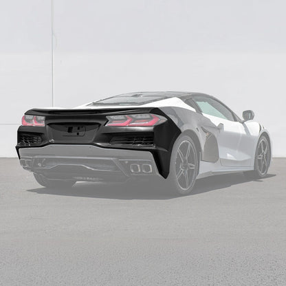 Corvette C8 Stingray Rear Bumper & Spoiler Kit [Z06 Conversion Package]