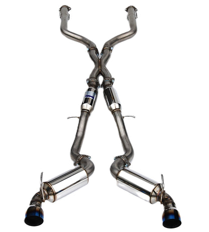 Invidia 22-Up Nissan New Z Dual N1 Titanium tip Cat-back Exhaust