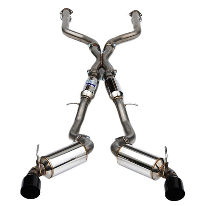 Invidia 22-Up Nissan New Z Dual N1 Black tip Cat-back Exhaust
