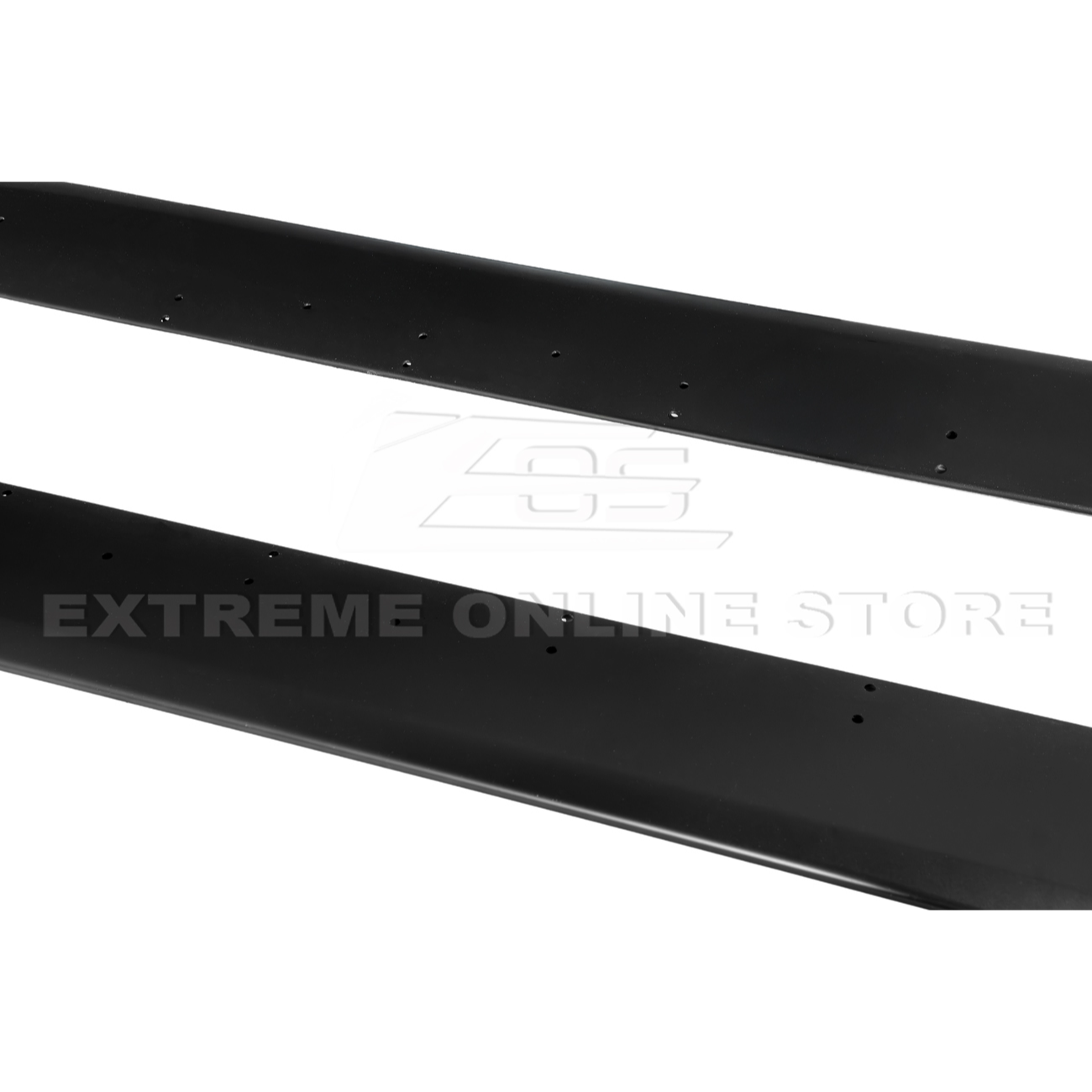 2022-Up Toyota GR86 AS Style ABS Plastic Matte Black Front Splitter Side Skirt