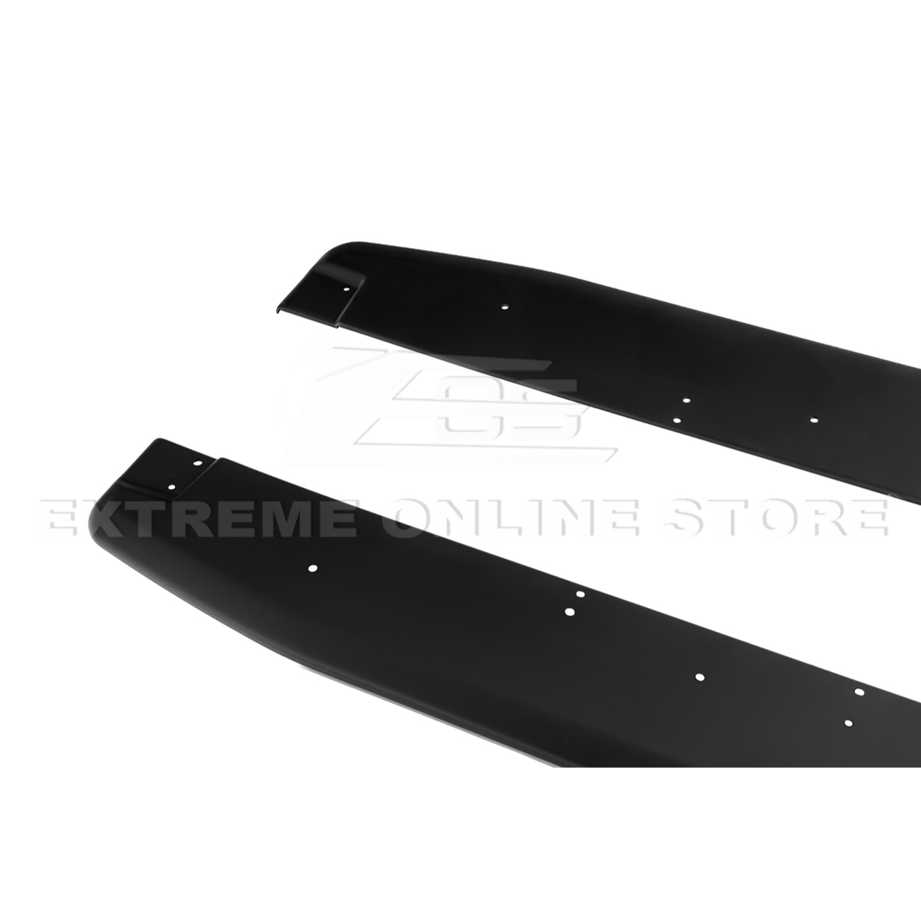 2022-Up Toyota GR86 AS Style ABS Plastic Matte Black Front Splitter Side Skirt