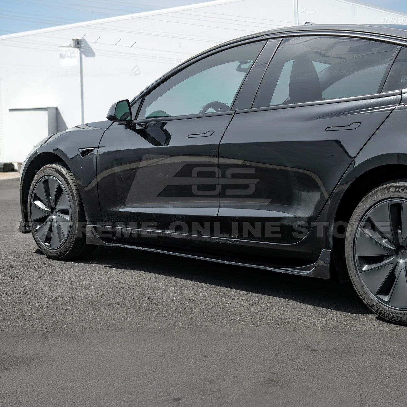 2024-Up Tesla Model 3 Sedan Track Style Body Kit - TSLA-COMBO-01