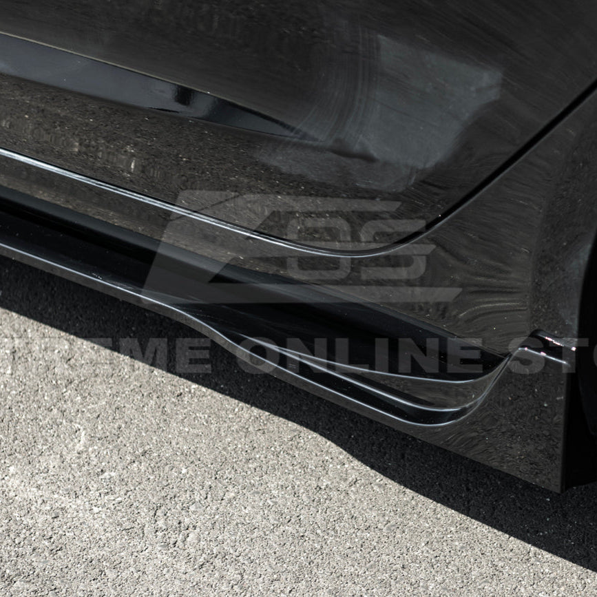 2024-Up Tesla Model 3 Performance Style Side Skirts Rocker Panel Pair - SS-1121-ABS