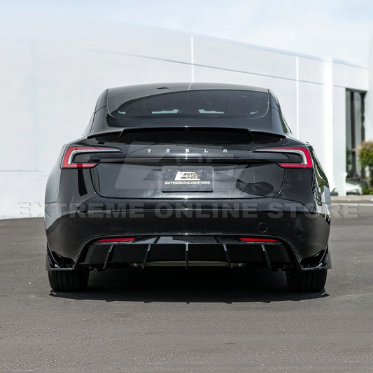 2024-Up Tesla Model 3 Performance Style Rear Trunk Wing Spoiler - SPOILER-1134-ABS
