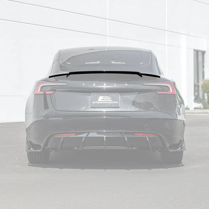 2024-Up Tesla Model 3 Performance Style Rear Trunk Wing Spoiler - SPOILER-1134-ABS