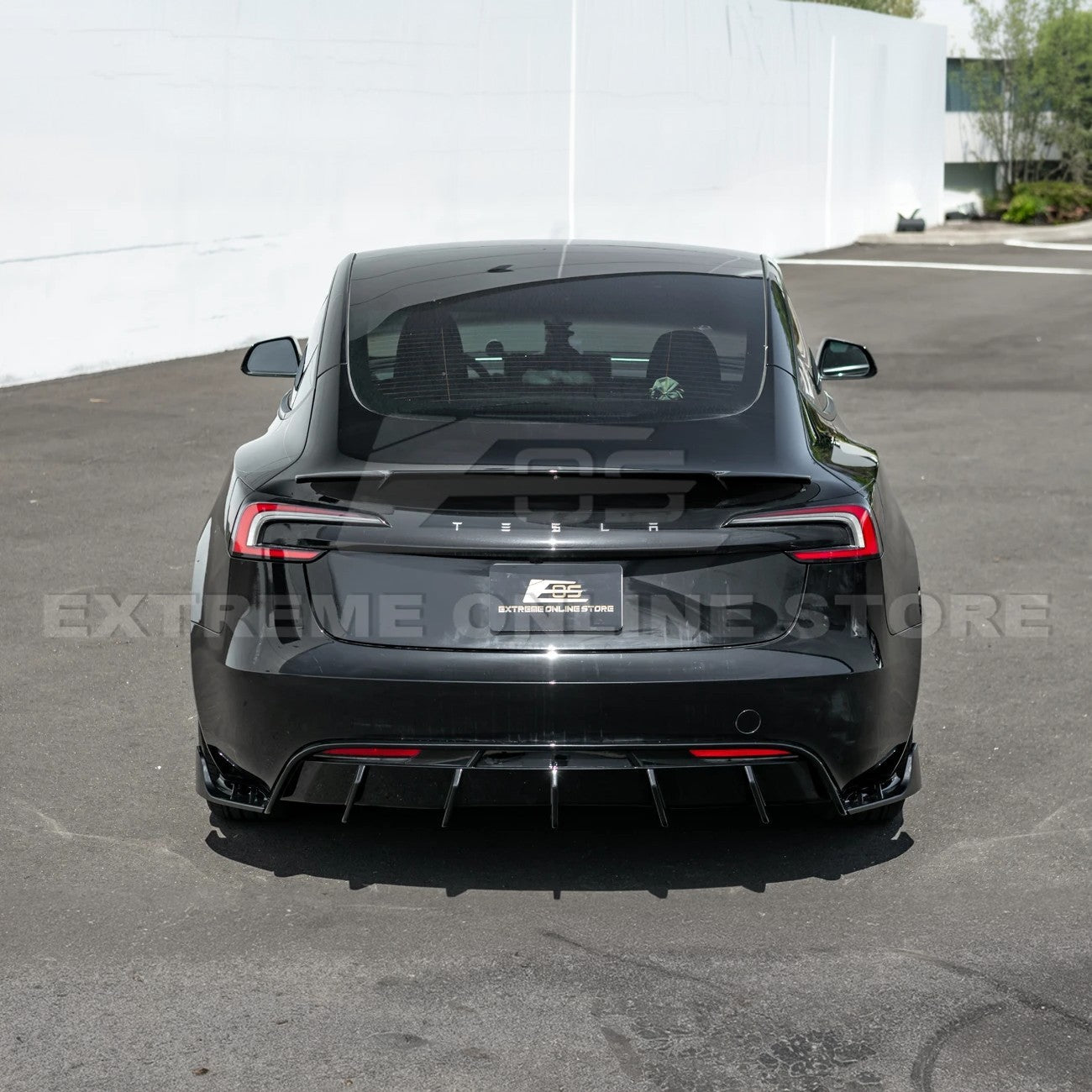 2024-Up Tesla Model 3 Performance Style Rear Trunk Wing Spoiler - SPOILER-1134-ABS