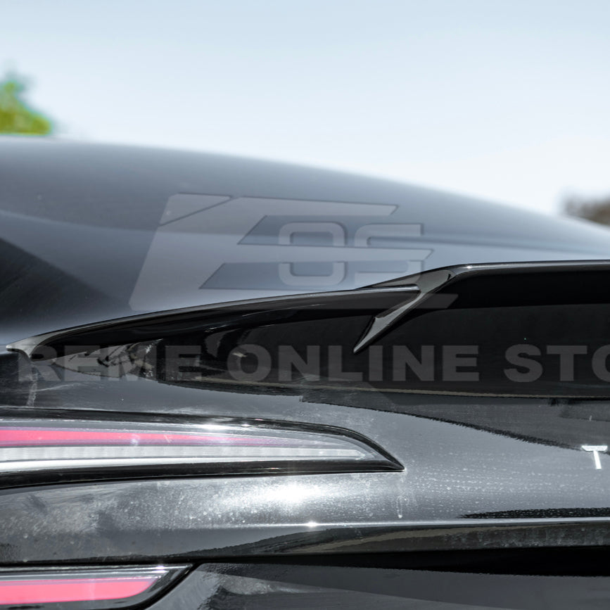 2024-Up Tesla Model 3 Performance Style Rear Trunk Wing Spoiler - SPOILER-1134-ABS