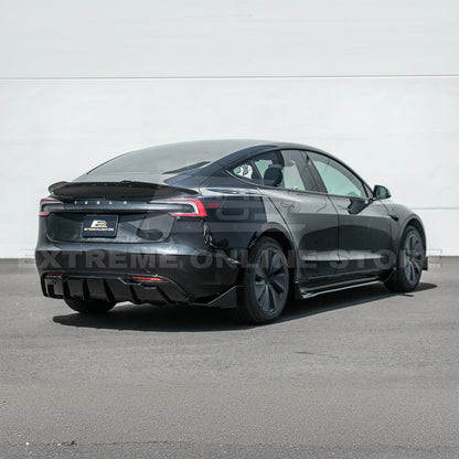 2024-Up Tesla Model 3 Track Style Rear Trunk Wing Spoiler - SPOILER-1130-ABS