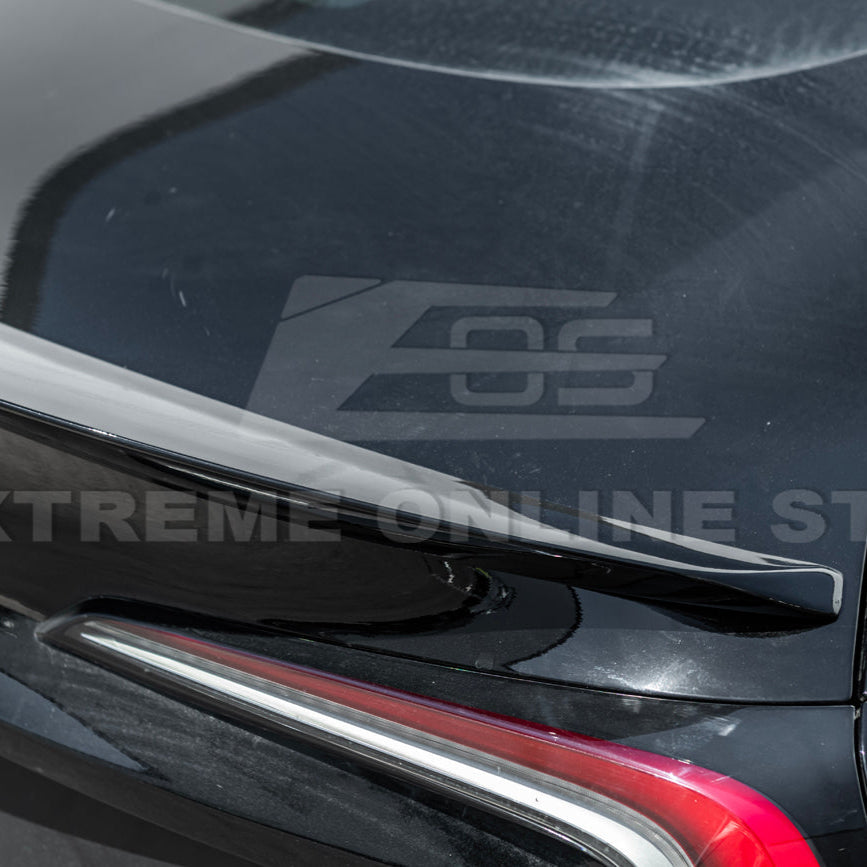 2024-Up Tesla Model 3 Track Style Rear Trunk Wing Spoiler - SPOILER-1130-ABS
