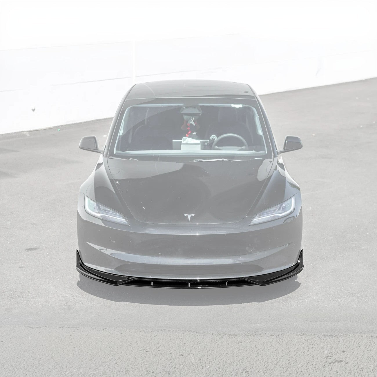 2024-Up Tesla Model 3 Track Style Front Lip Splitter - FLIP-1120-ABS