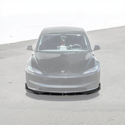 2024-Up Tesla Model 3 Track Style Front Lip Splitter - FLIP-1120-ABS