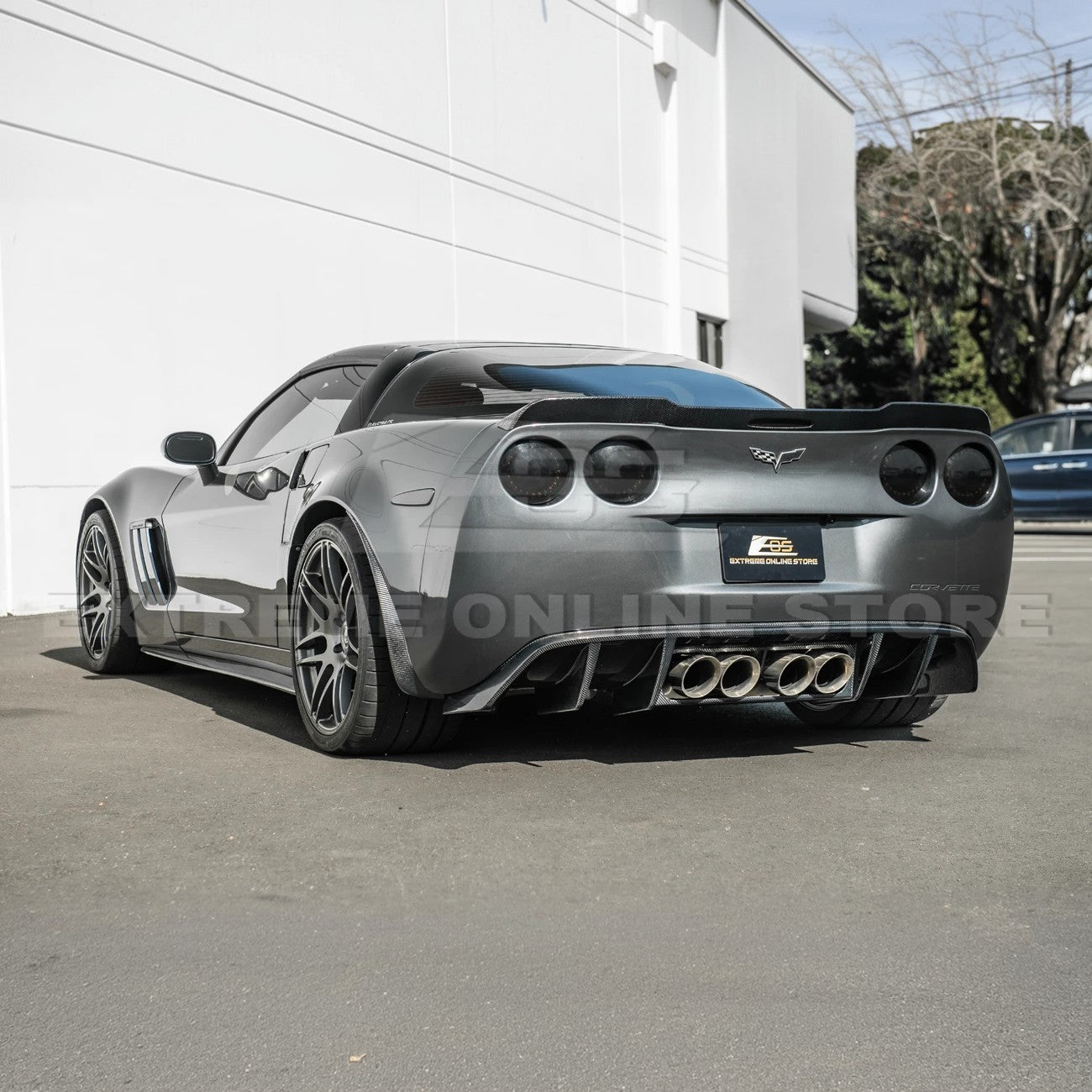 2005-13 Corvette C6 Rear Bumper Diffuser