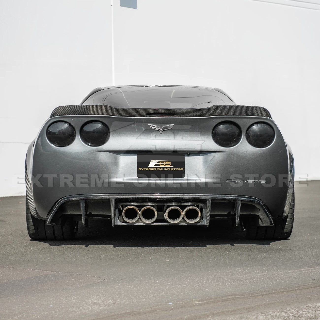 2005-13 Corvette C6 Rear Bumper Diffuser