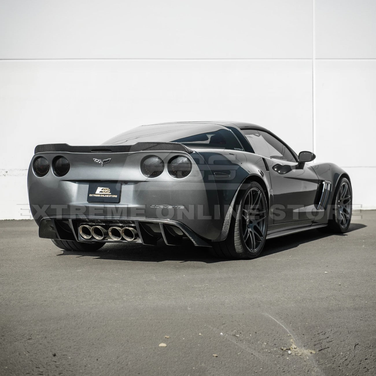 2005-13 Corvette C6 Rear Bumper Diffuser