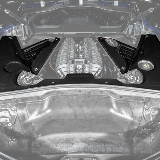 Corvette C8 CARBON FLASH Engine Bay Trim Appearance Panel Cover