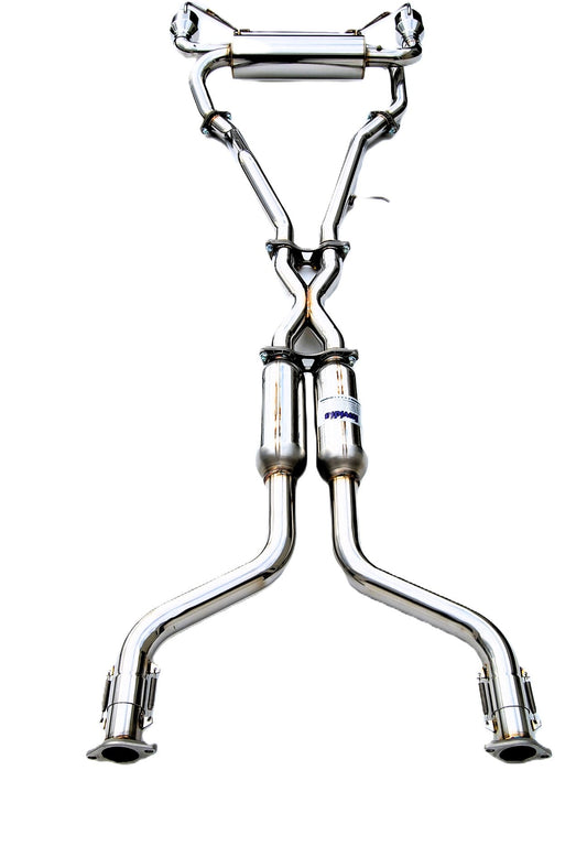 Invidia 03-07 Infiniti G35 Coupe Gemini Rolled S.S. tip Cat-back Exhaust