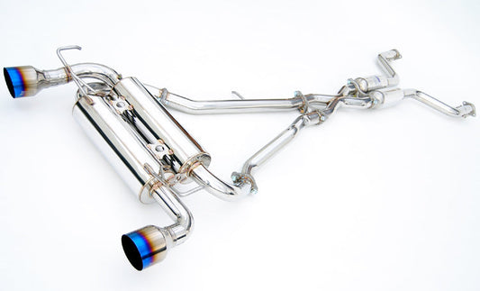Invidia 03-08 Infiniti FX35 03-05 FX45 Gemini Single Layer Titanium tip Cat-back Exhaust