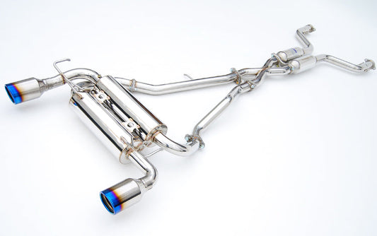 Invidia 03-08 Infiniti FX35 03-05 FX45 Gemini Rolled Titanium tip Cat-back Exhaust