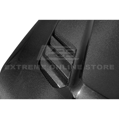 2023-Up BMW G87 M2 | V Style CARBON FIBER Front Vented Heat Extraction Hood