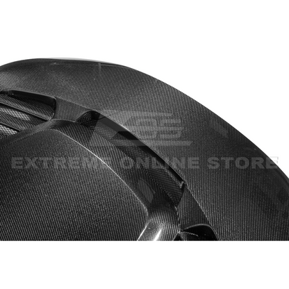 2023-Up BMW G87 M2 | V Style CARBON FIBER Front Vented Heat Extraction Hood