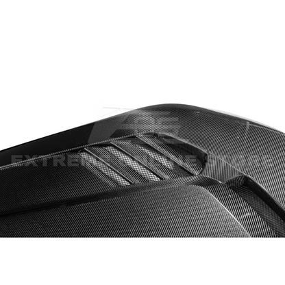 2023-Up BMW G87 M2 | V Style CARBON FIBER Front Vented Heat Extraction Hood