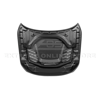2023-Up BMW G87 M2 | V Style CARBON FIBER Front Vented Heat Extraction Hood