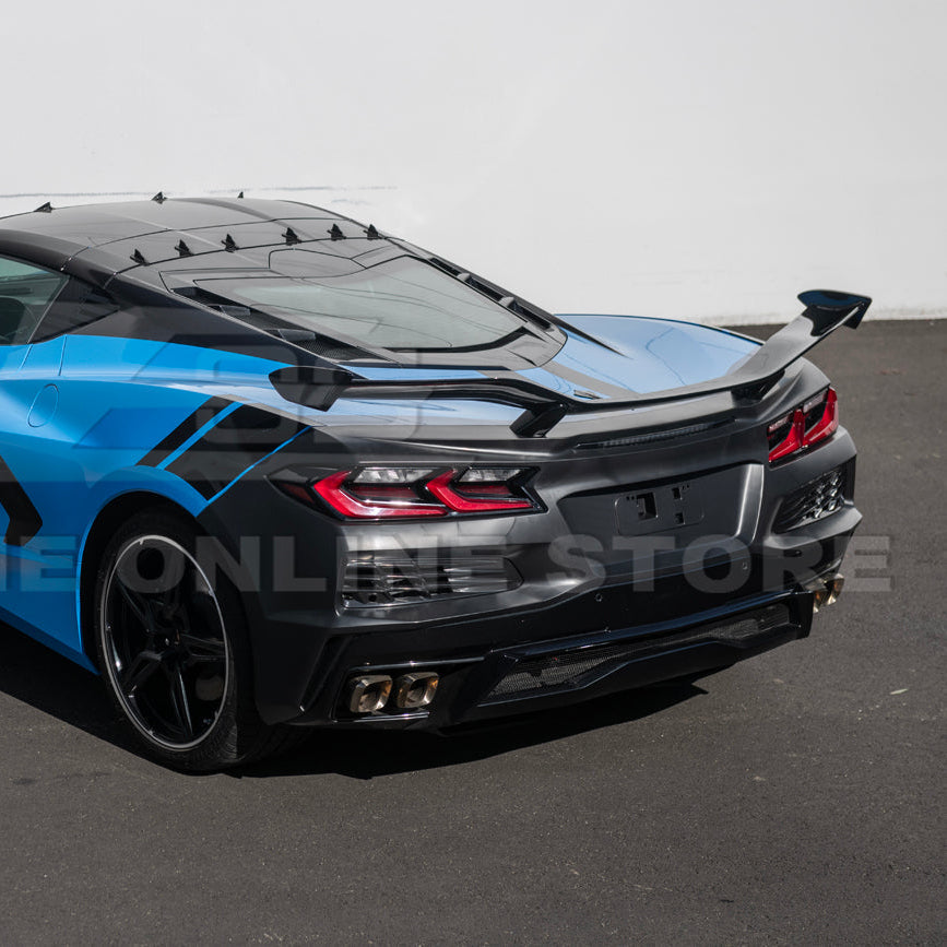Corvette C8 Stingray Rear Bumper & Spoiler Kit [Z06 Conversion Package]