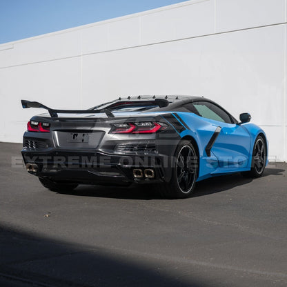 Corvette C8 Stingray Rear Bumper & Spoiler Kit [Z06 Conversion Package]