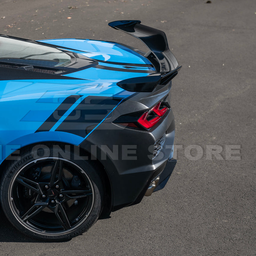 Corvette C8 Stingray Rear Bumper & Spoiler Kit [Z06 Conversion Package]