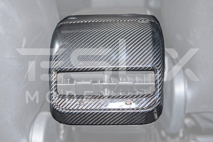 2020-23 Tesla Model 3 & 20-24 Y Carbon Fiber Interior Rear Air Outlet Cover